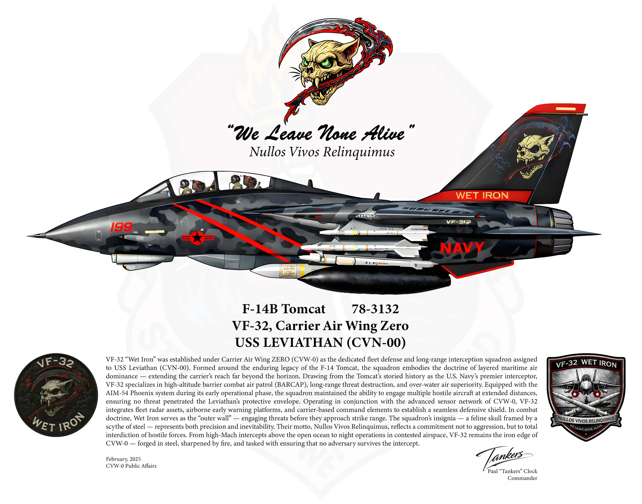 VF-32 lithograph