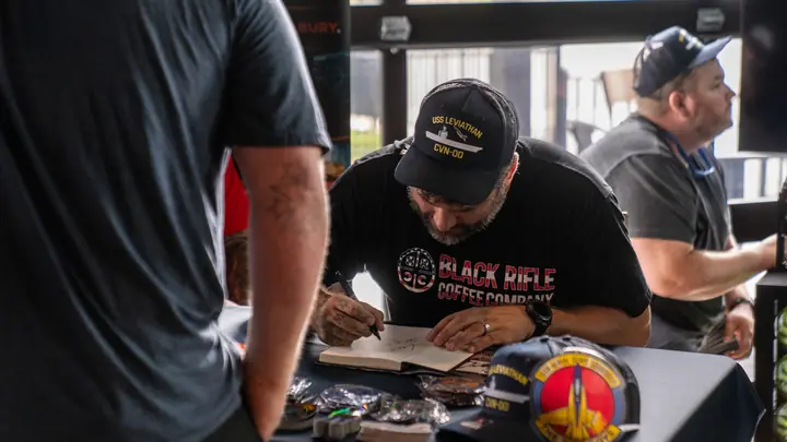 Wet Boys at a Deep Scythe book signing