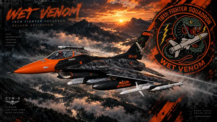 WET VENOM desktop wallpaper